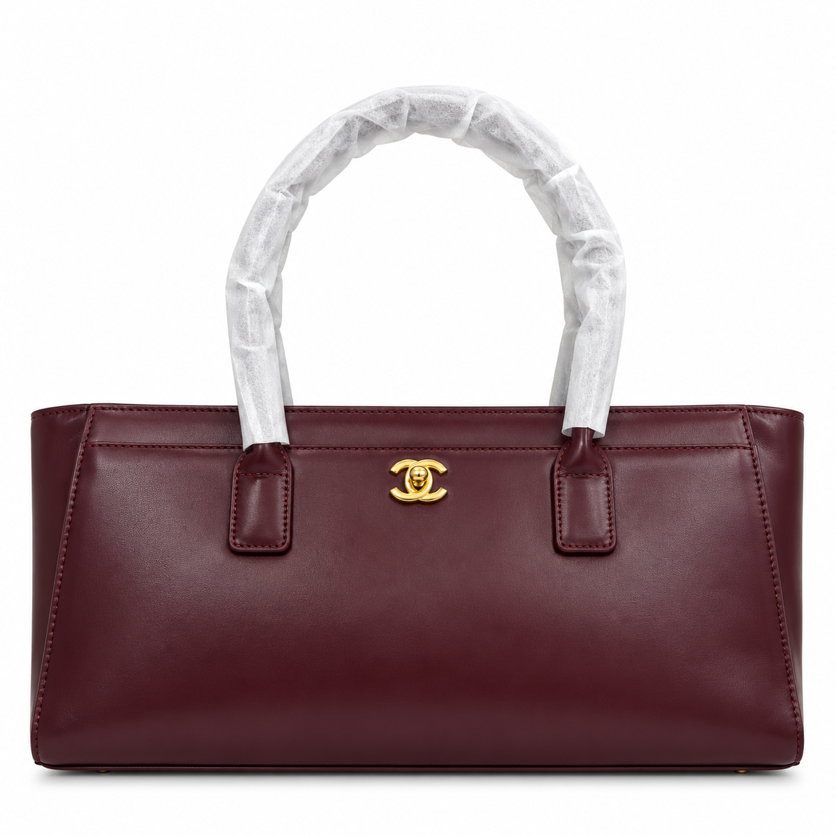 CHANEL LARGE BLACK SHOPPING TOTE BAG