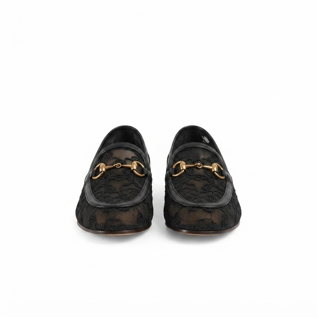 Elegant Paisley Horsebit Loafers