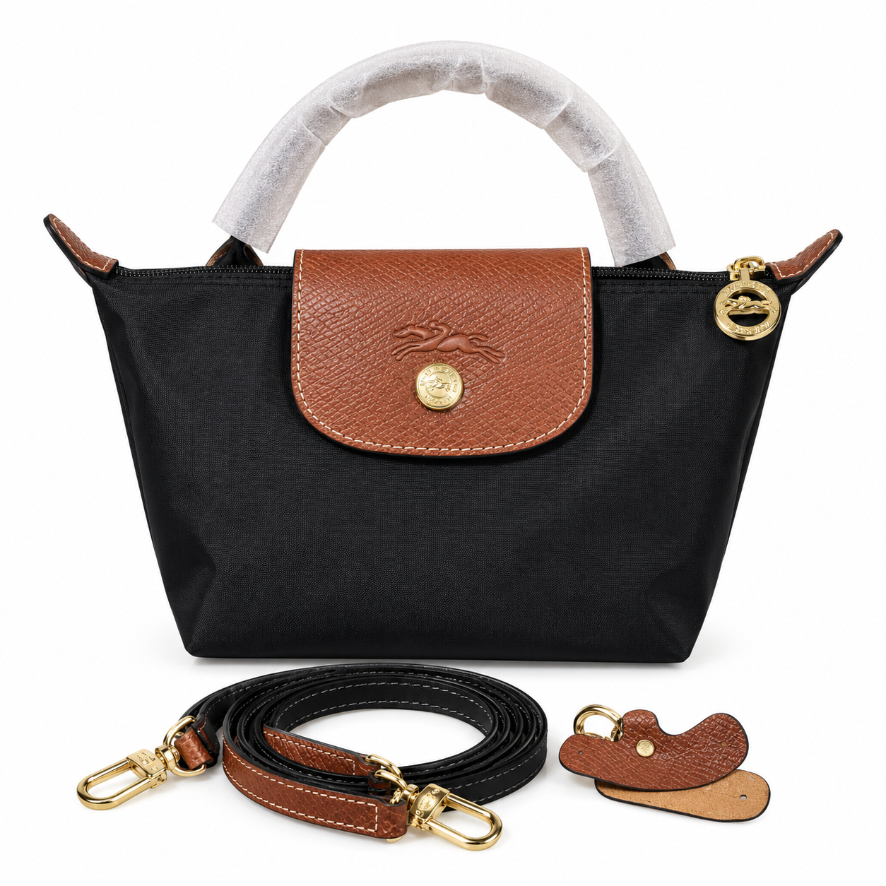 Longchamp Le Pliage Original Pouch with Handle