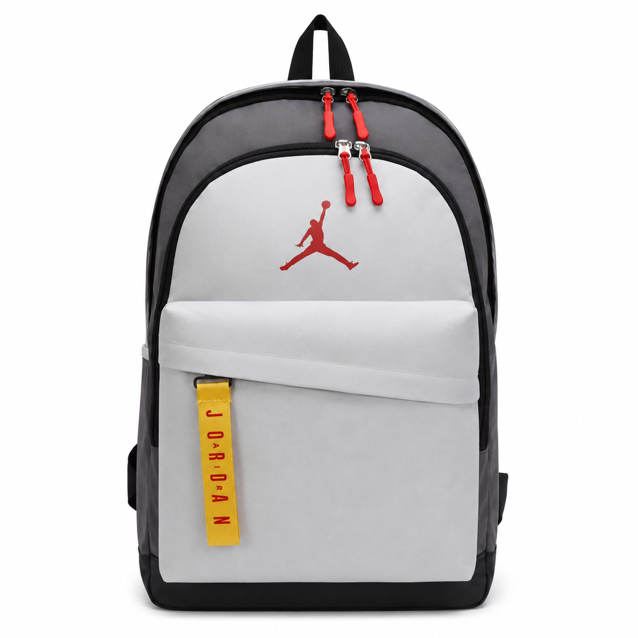 Jordan Backpack – Grey & Black School, Travel & Everyday Backpack