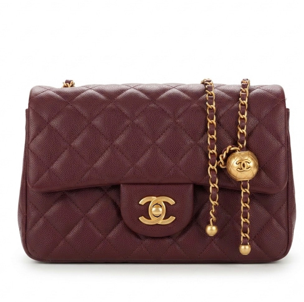 Chanel Small Classic Handbag Grained