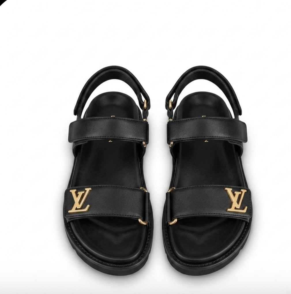 LV Sunset Flat Comfort Sandal