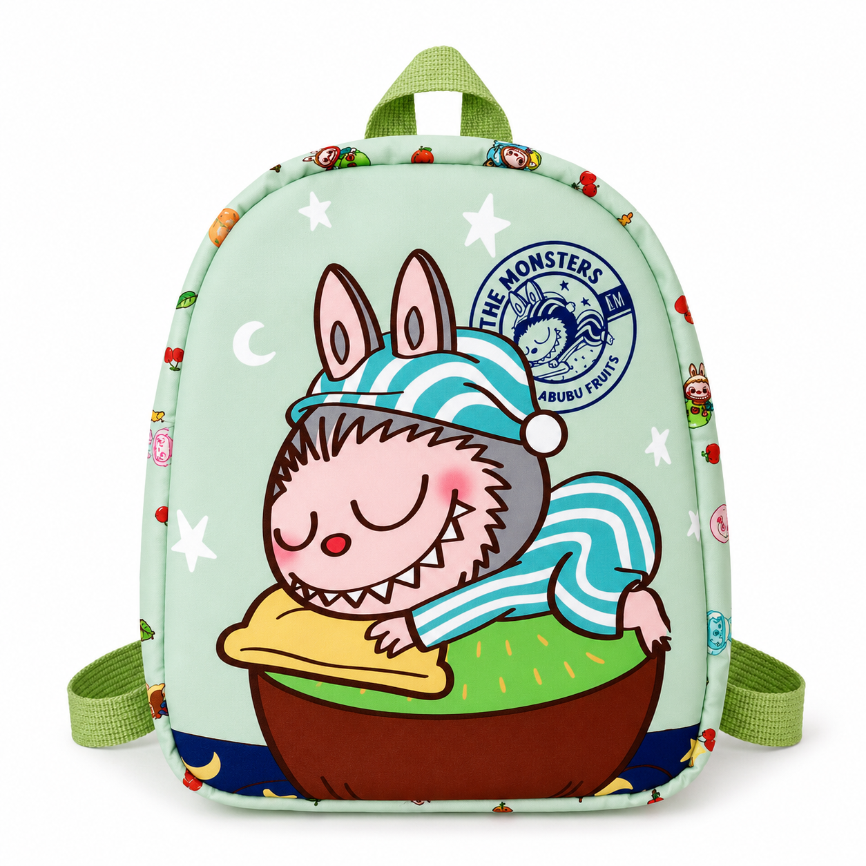 Labubu Dreamland Mini Backpack – Mint Sleepy Edition