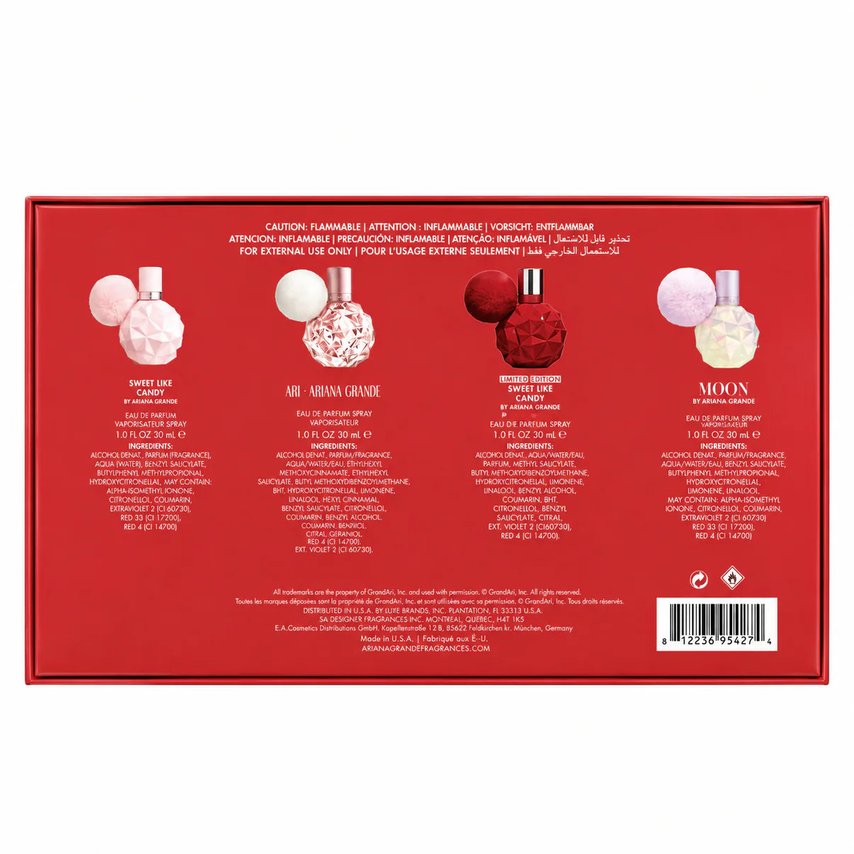 Ariana Grande Set ( 30 ml x 4 )