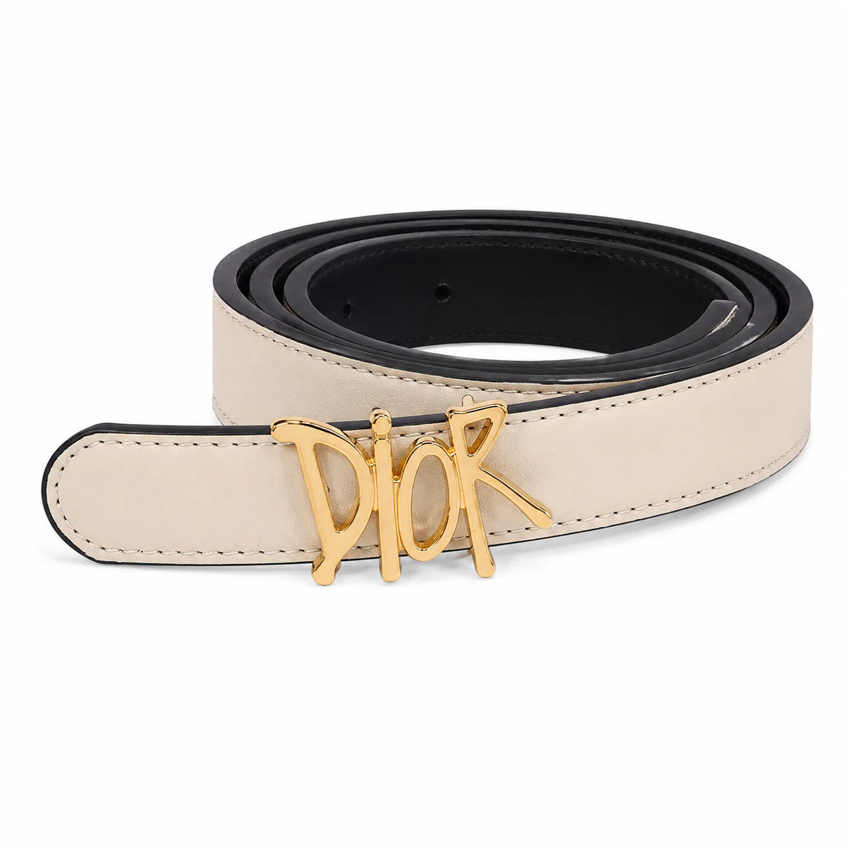 Dior leather belt