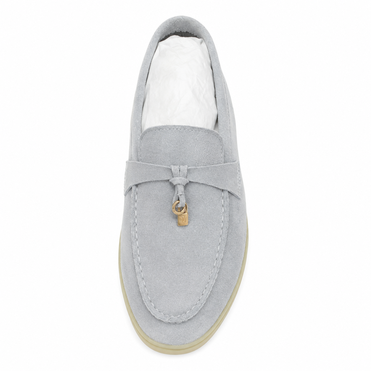 Loro Piana Blue Suede Summer
