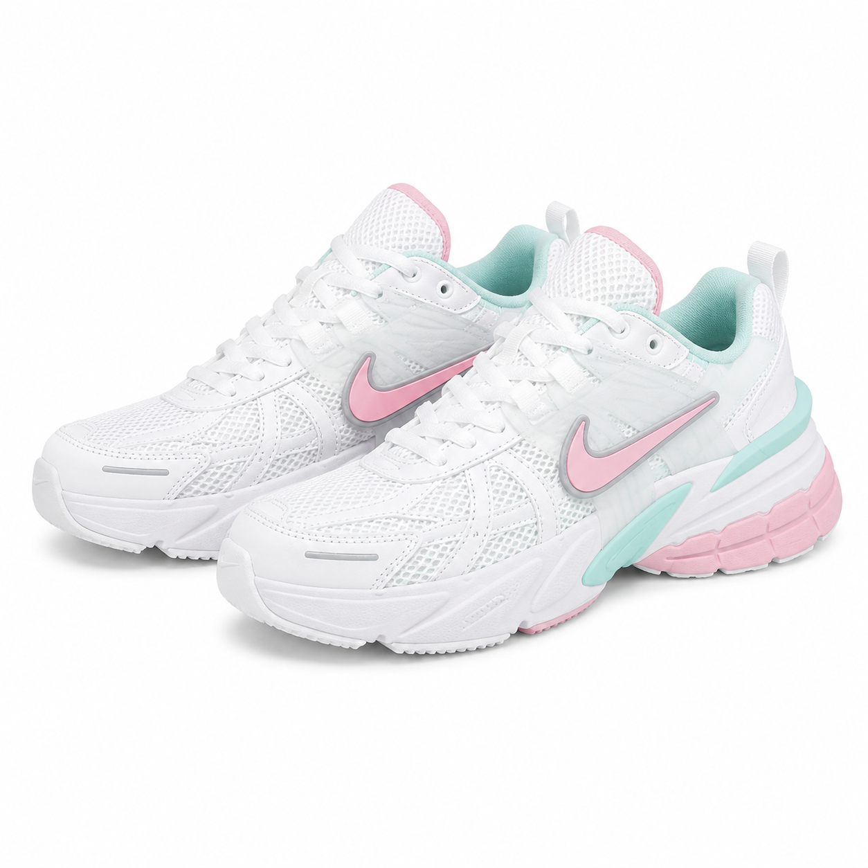 Nike V2K Runtekk White Pink