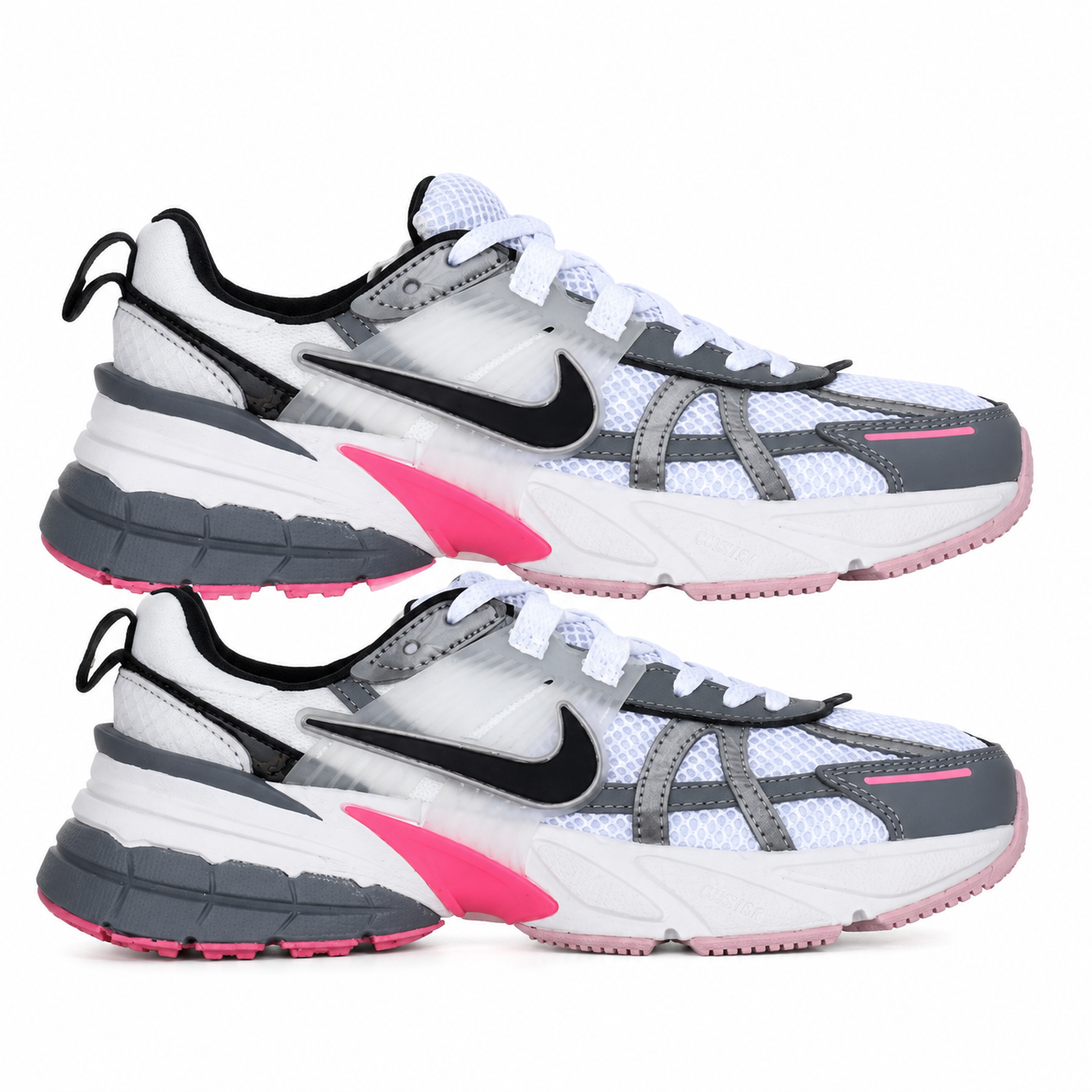 Nike V2K Runtekk White Pink