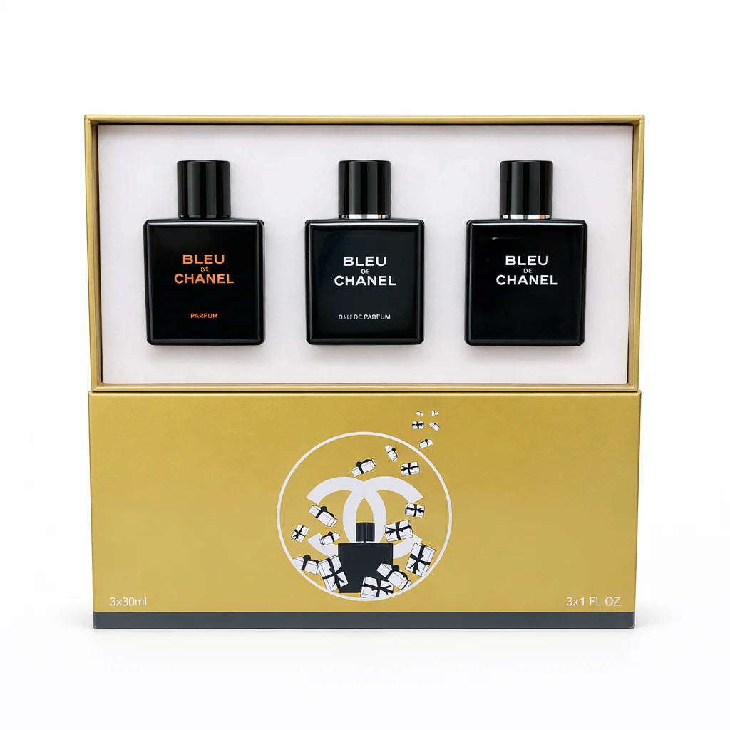 Bleu De Chanel Set ( 30 ml x 3 )