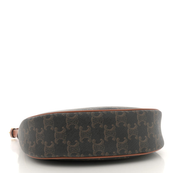 Supple Calfskin Large Triomphe Heloise Shoulder Bag Tan