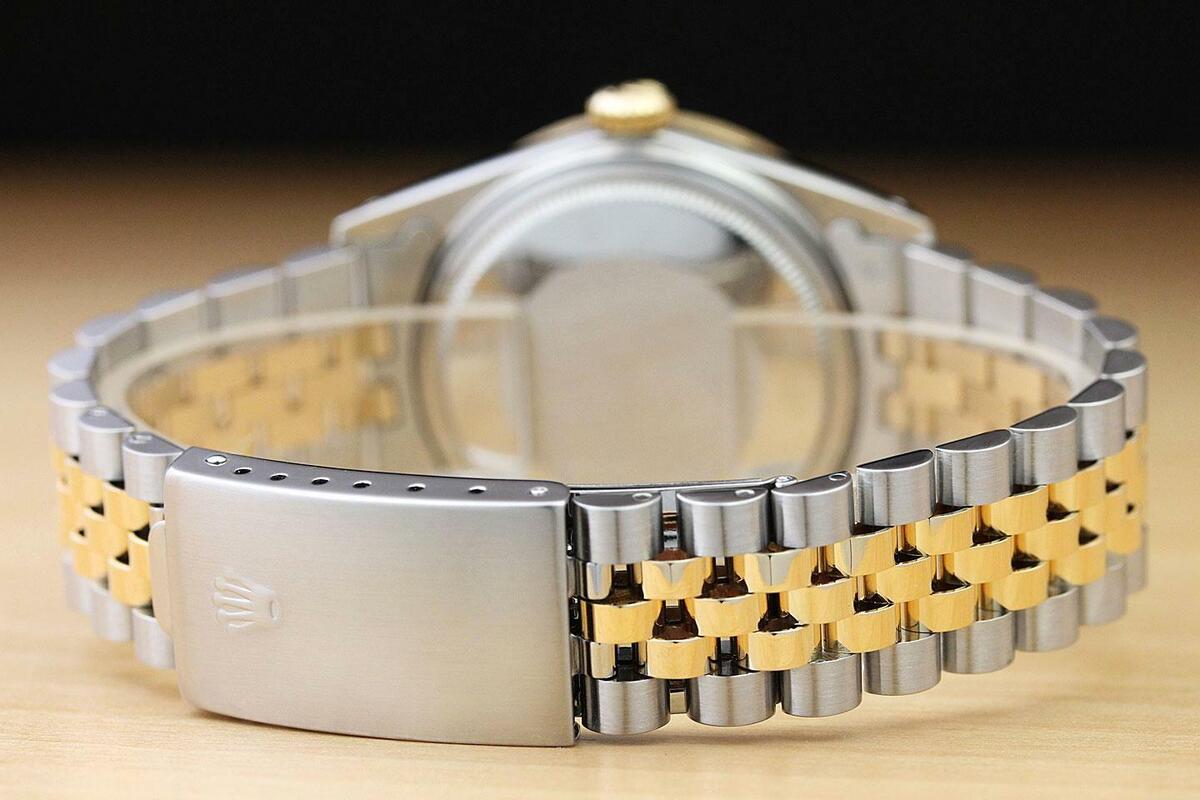 ROLEX MENS DATEJUST BLUE