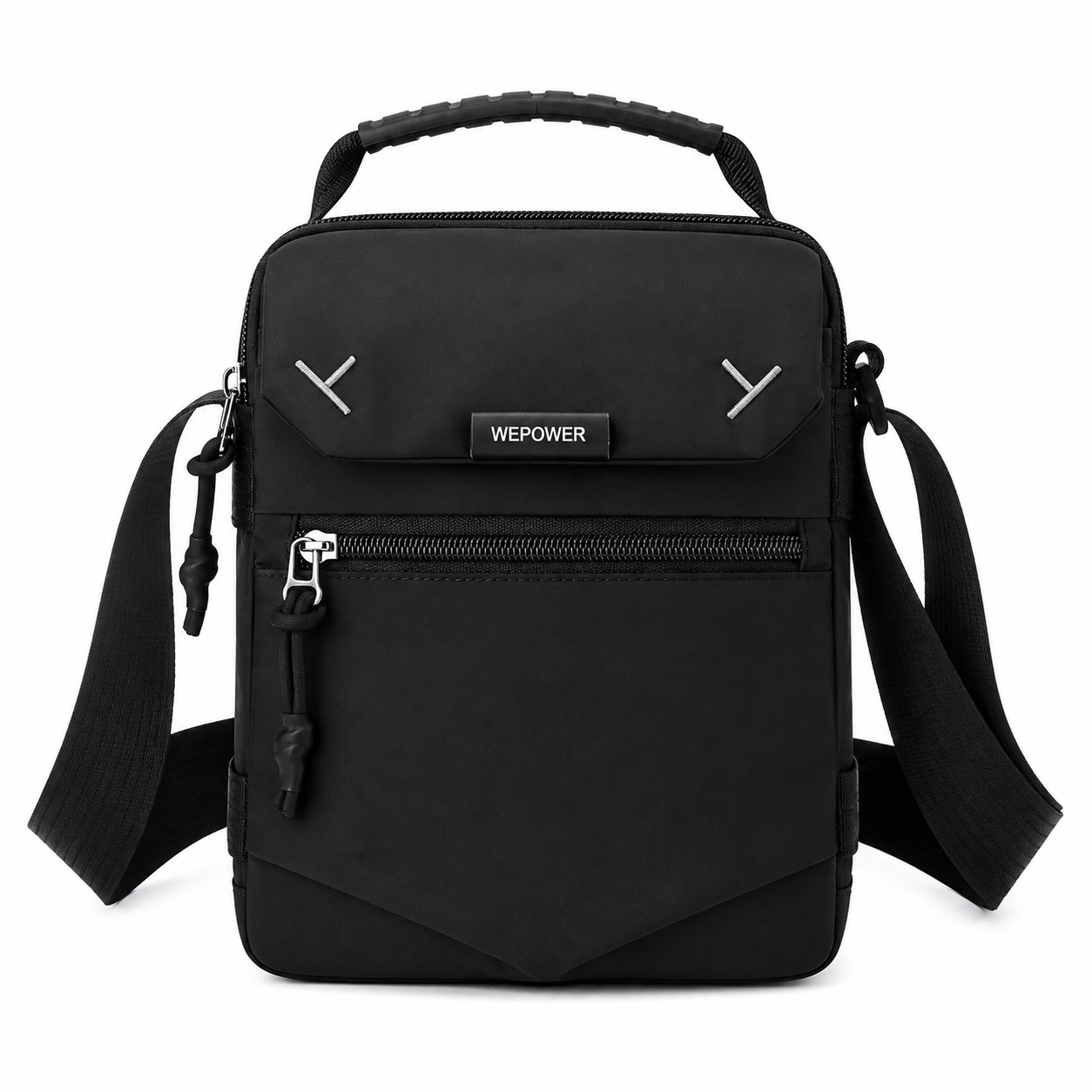 WEPOWER Waterproof Crossbody Shoulder Bag – Multi-Pocket Travel Sling Bag