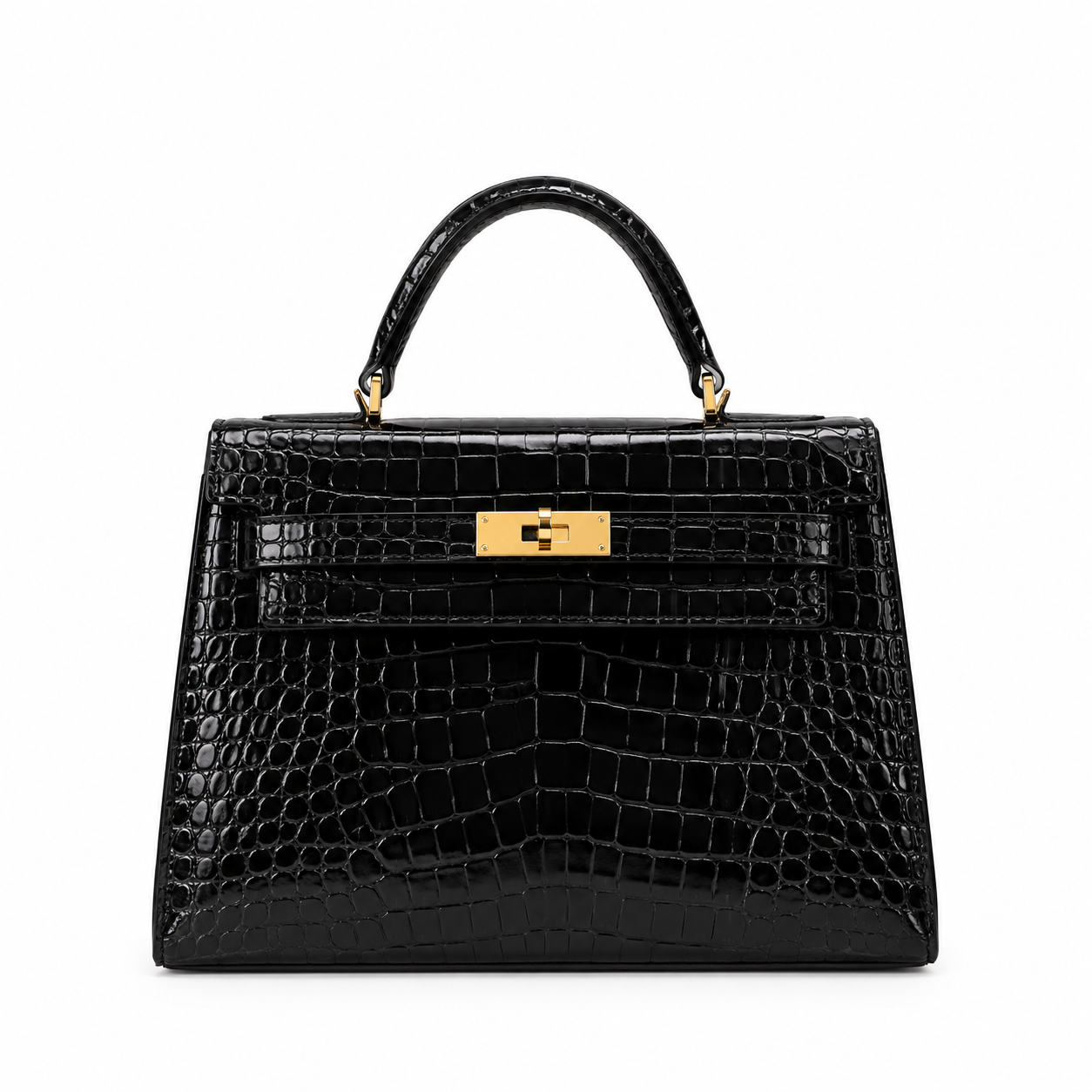 Hermes black luxury women bag