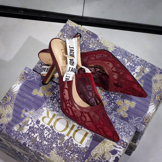 CHRISTIAN DIOR J’ADIOR Embroidery HEELS