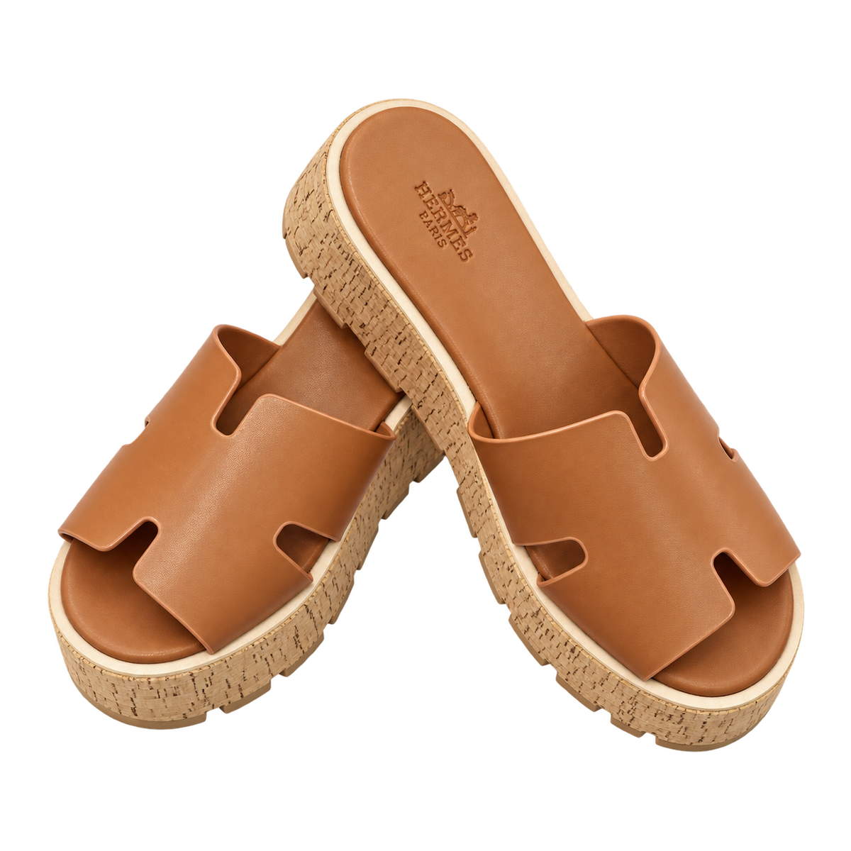 Hermes Calfskin Cork Eze 30