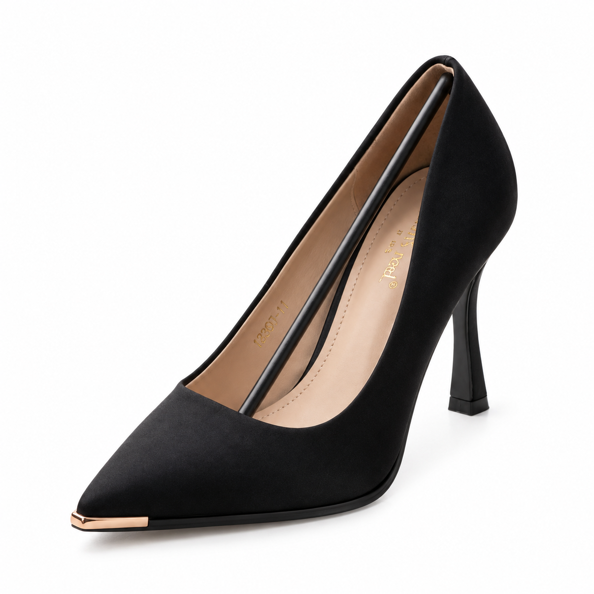Elegant Black Pointed-Toe Stiletto Pumps ✨