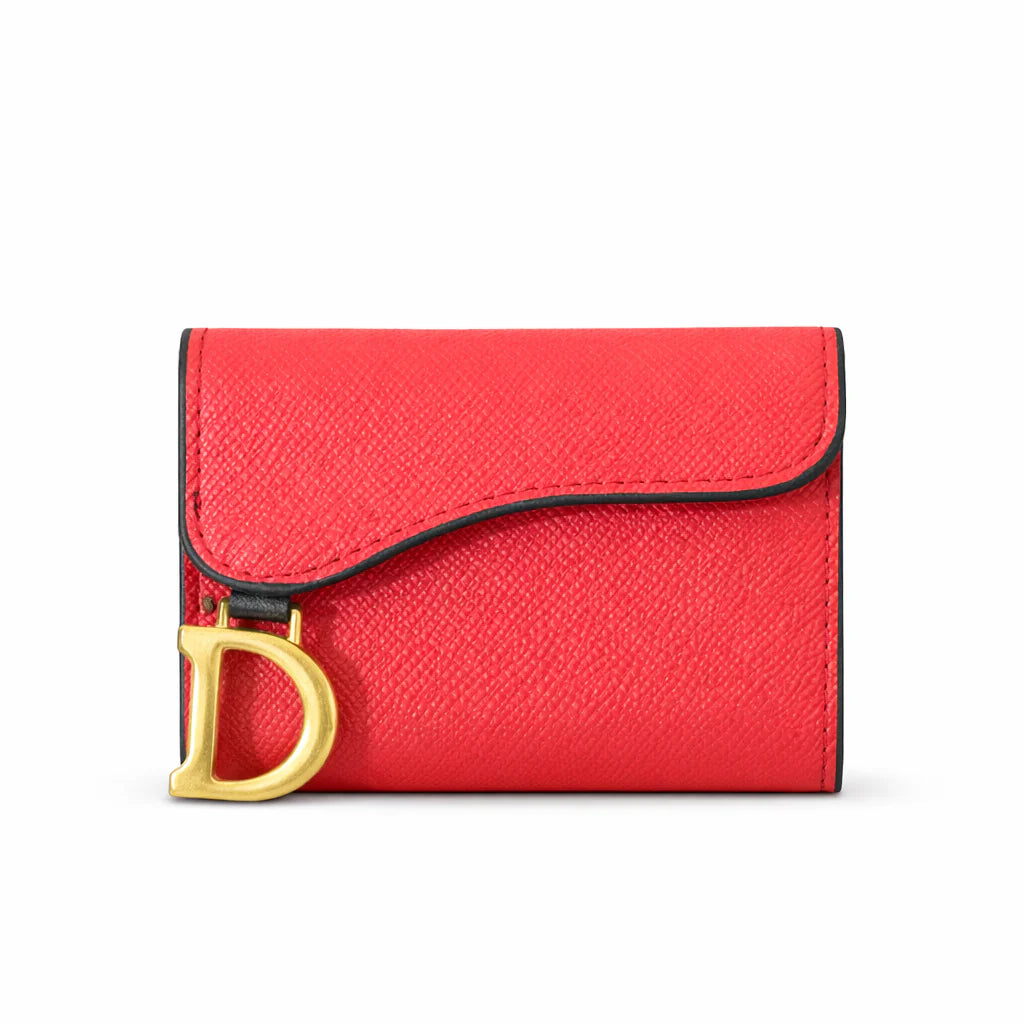 Christian Dior Saddle Bloom Card Holder