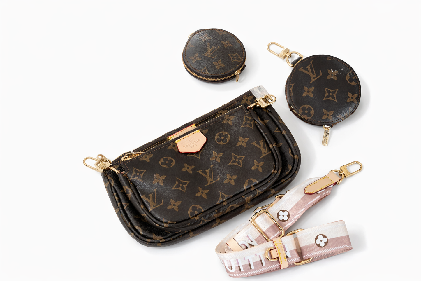 Louis Vuitton Multi Pochette Set – Iconic Monogram & Versatile Style