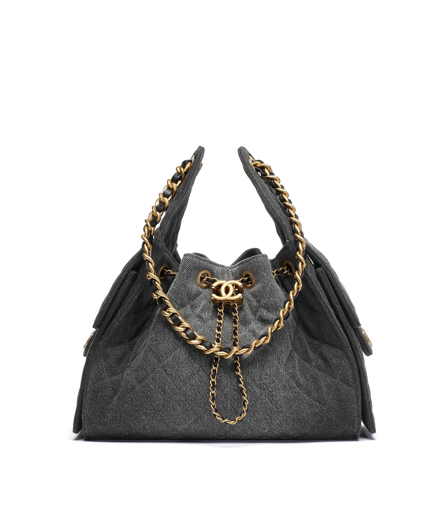 CHANEL 
Tweed Quilted Small Chanel 25