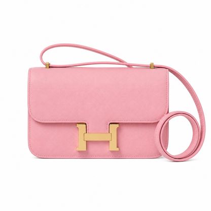 Hermès Constance 24 Mauve Sylvestre Epsom Rose Gold Hardware