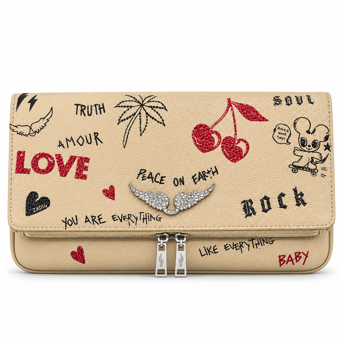 ZADIG&VOLTAIRE Sac Bandoulière - Rock Nano