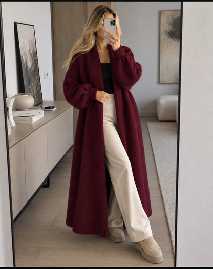 Longline Knit Cardigan
