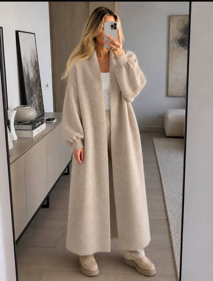 Longline Knit Cardigan