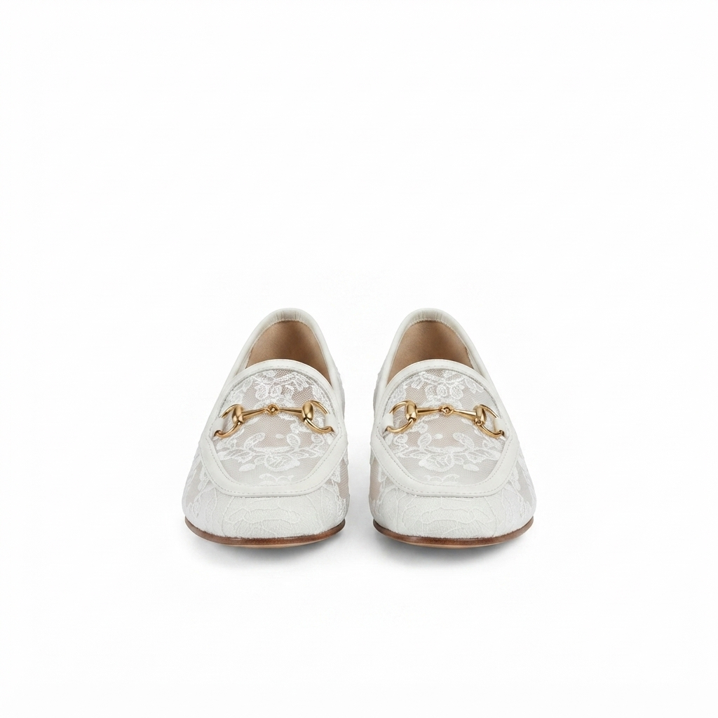 Elegant Paisley Horsebit Loafers