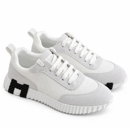 Hermes Technical Mesh Suede Goatskin Bouncing Sneakers