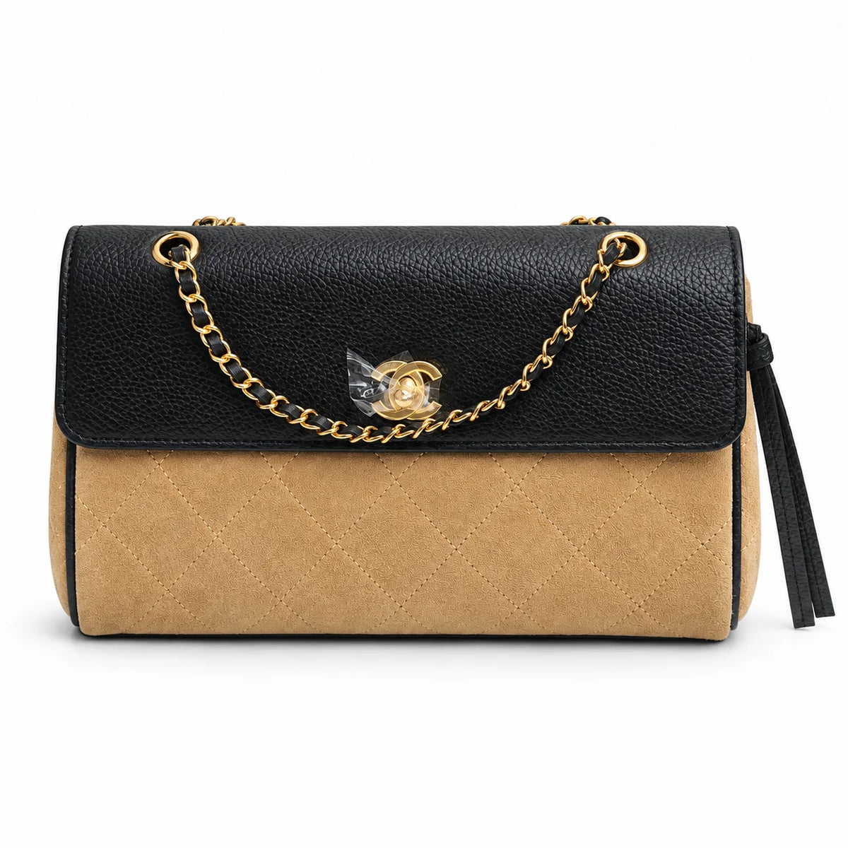 Chanel mixed-material flap bag