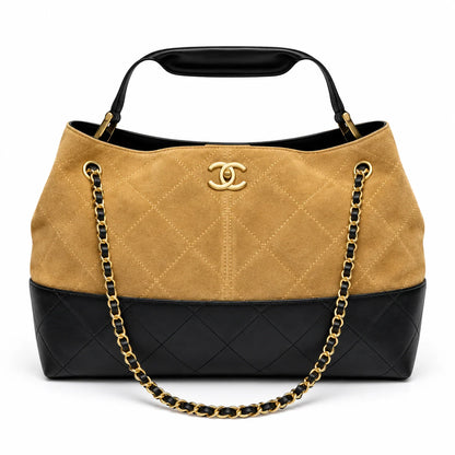Chanel Suede Calfskin and Shiny