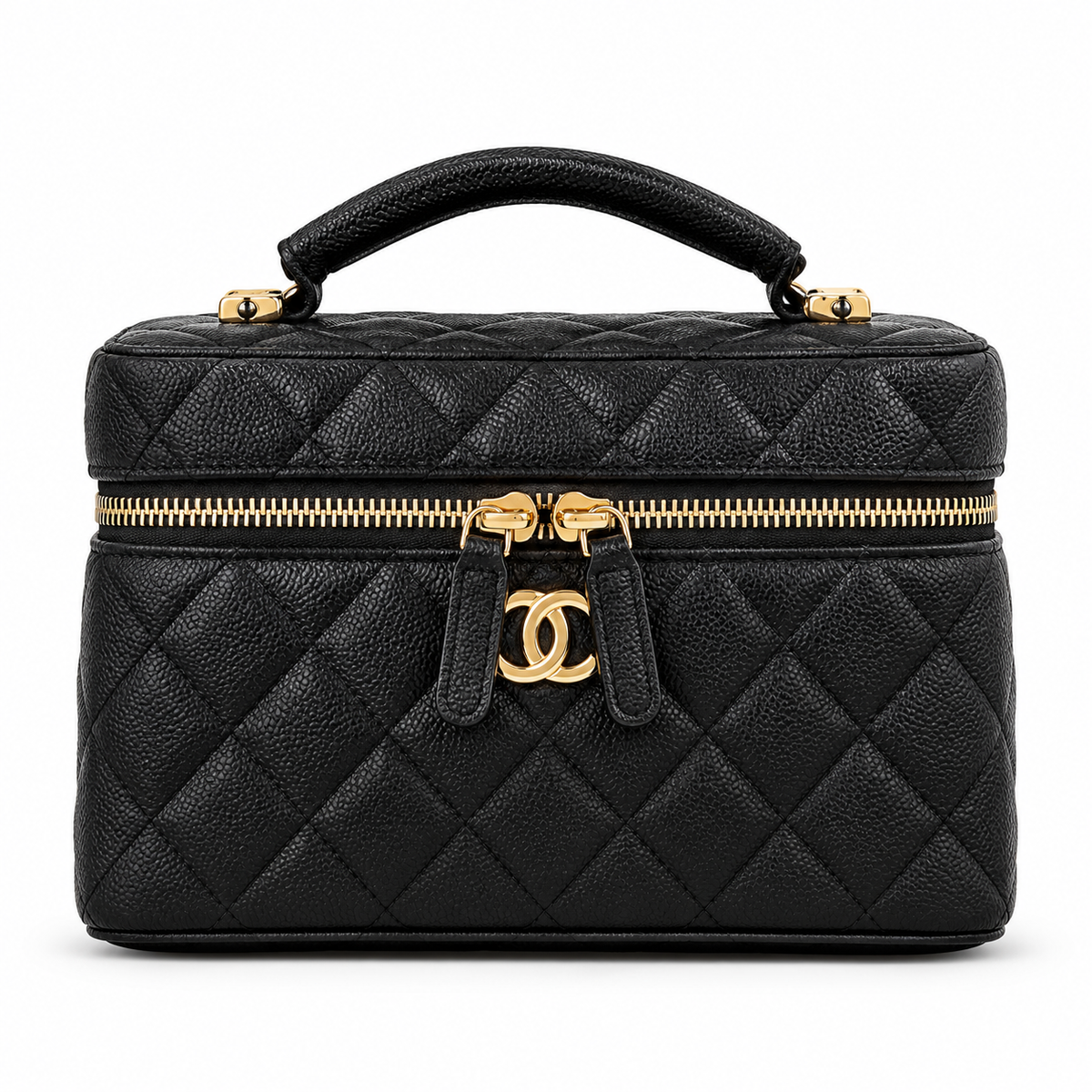 Chanel Caviar Quilted Top Handle