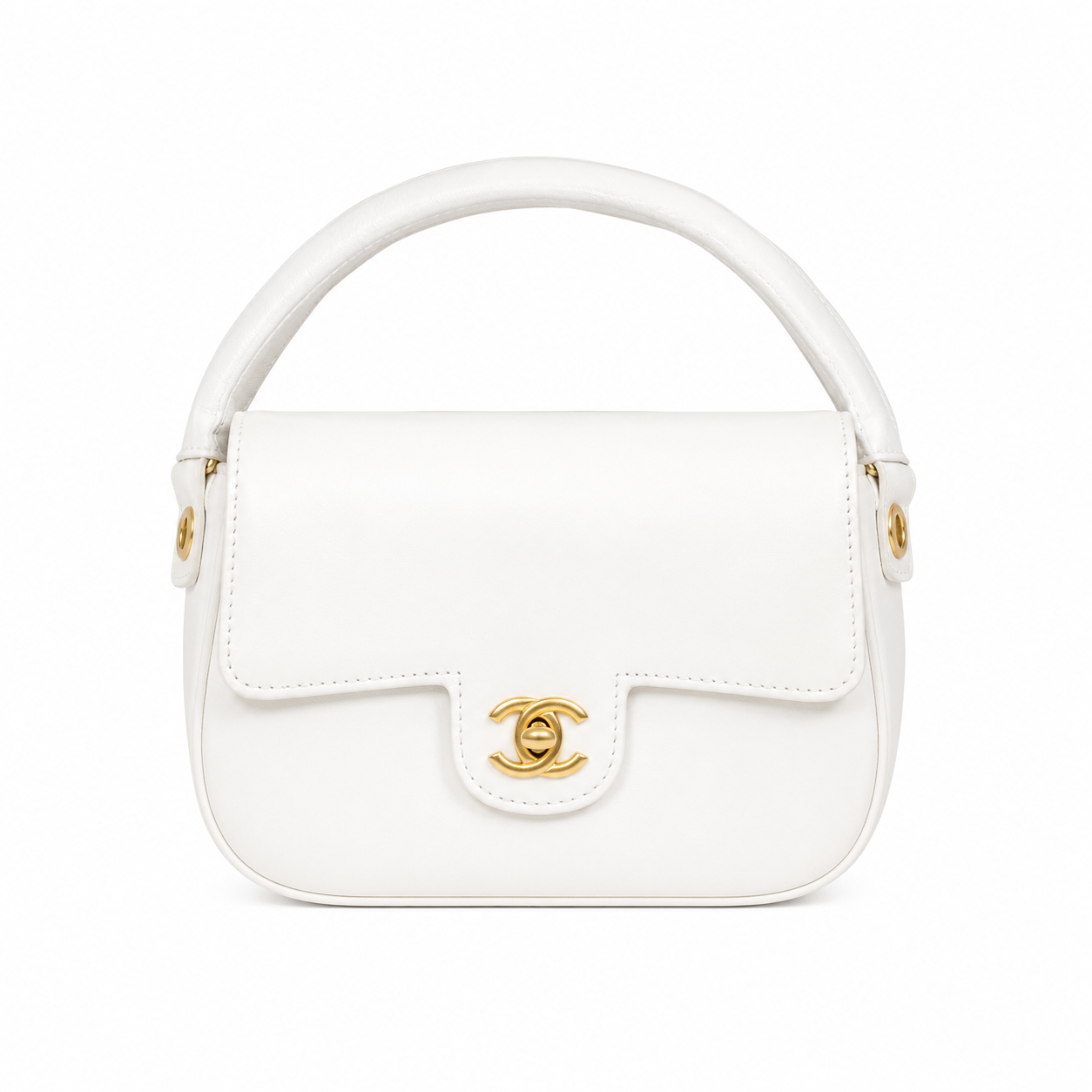 Chanel MINI FLAP BAG WITH TOP HANDLE