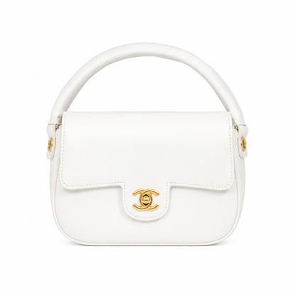 Chanel MINI FLAP BAG WITH TOP HANDLE
