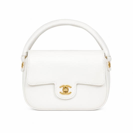 Chanel MINI FLAP BAG WITH TOP HANDLE