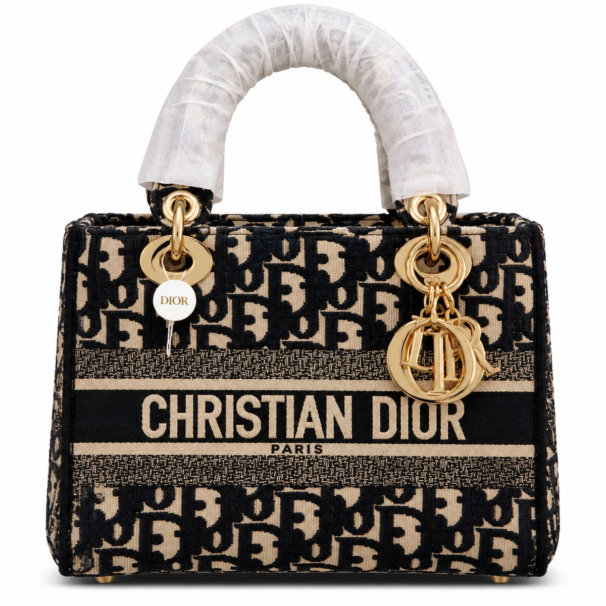 DIOR Lady Dior bag embroidered