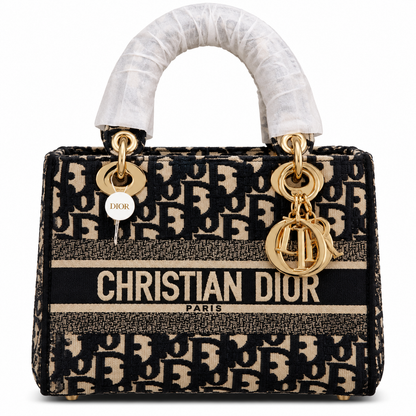 DIOR Lady Dior bag embroidered