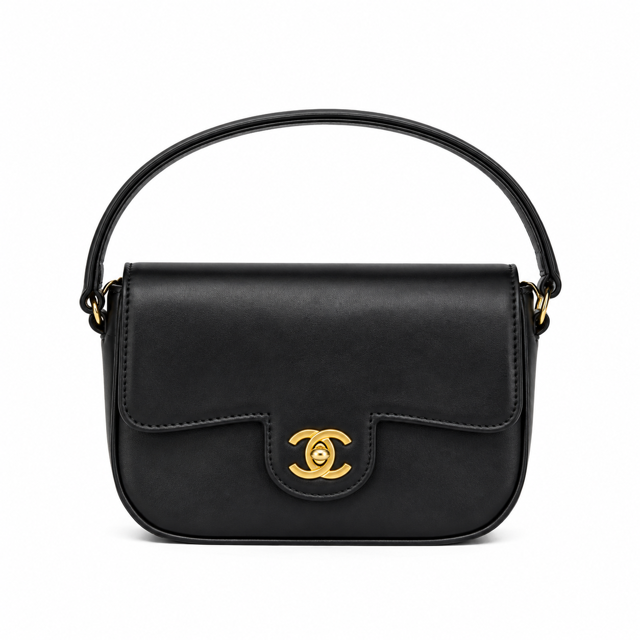 Chanel MINI FLAP BAG WITH TOP HANDLE