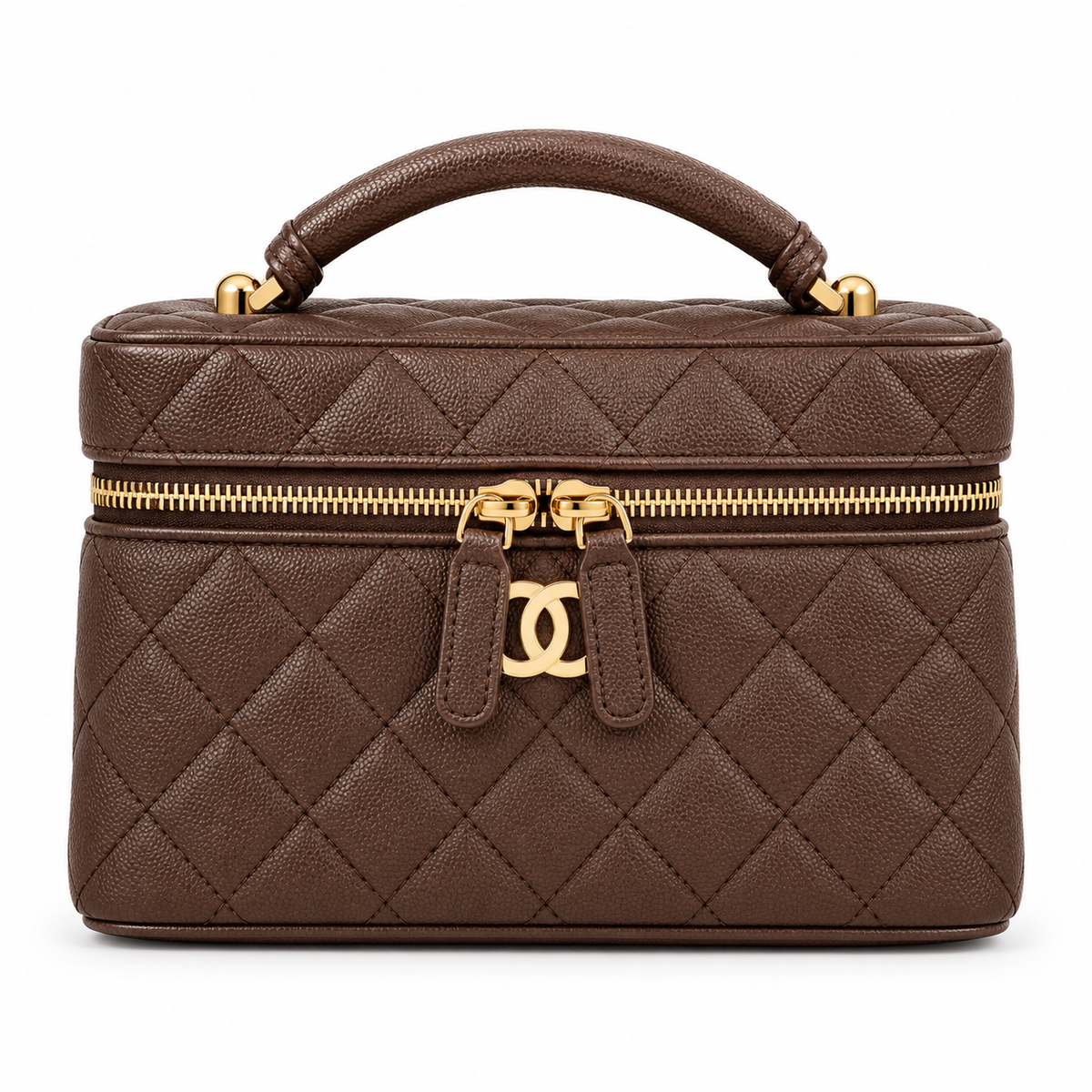 Chanel Caviar Quilted Top Handle