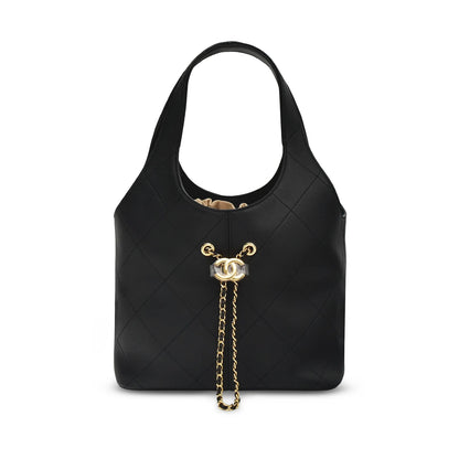Chanel hobo bucket tote bag
