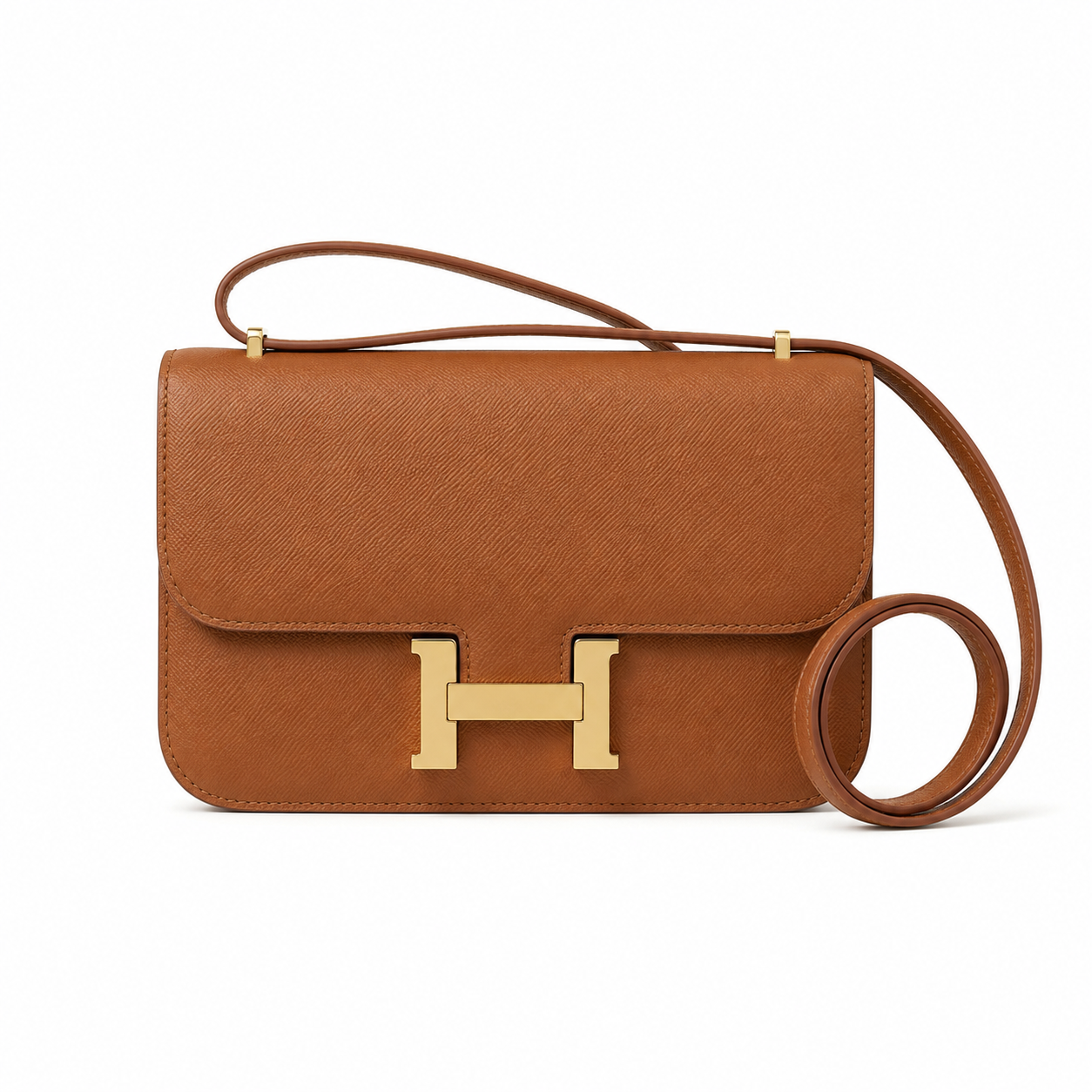 Hermès Constance 24 Mauve Sylvestre Epsom Rose Gold Hardware