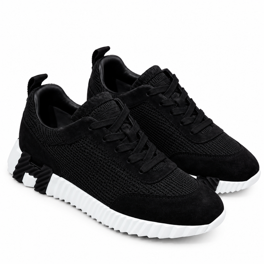 Hermes Technical Mesh Suede Goatskin Bouncing Sneakers