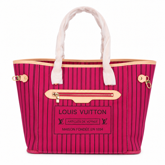 L.V Neverfull Bandoulière Inside
