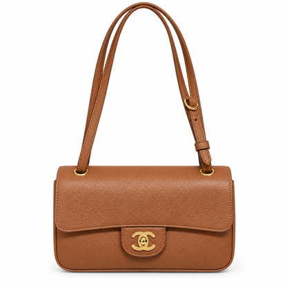 Grained Calfskin Small Souplissimo