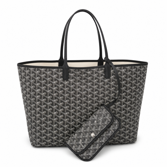 Goyard  Coated Canvas St. Louis GM Tote Bag