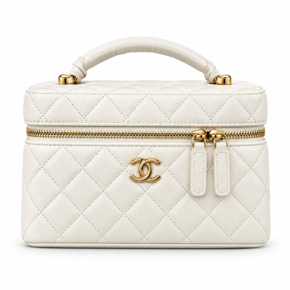 Chanel Caviar Quilted Top Handle