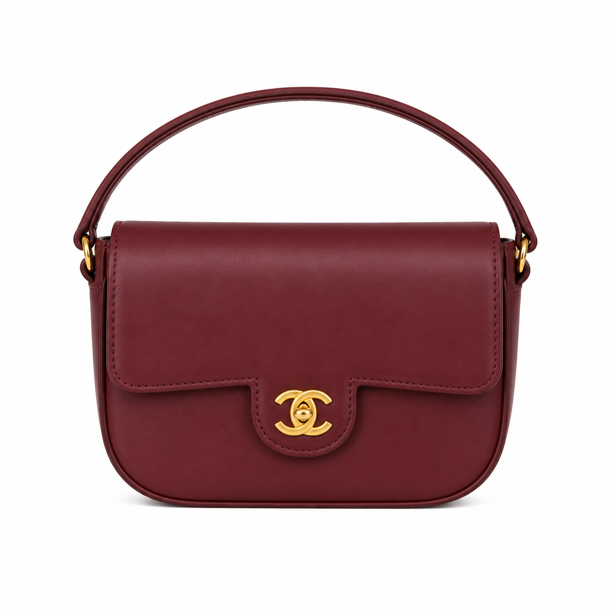 Chanel MINI FLAP BAG WITH TOP HANDLE