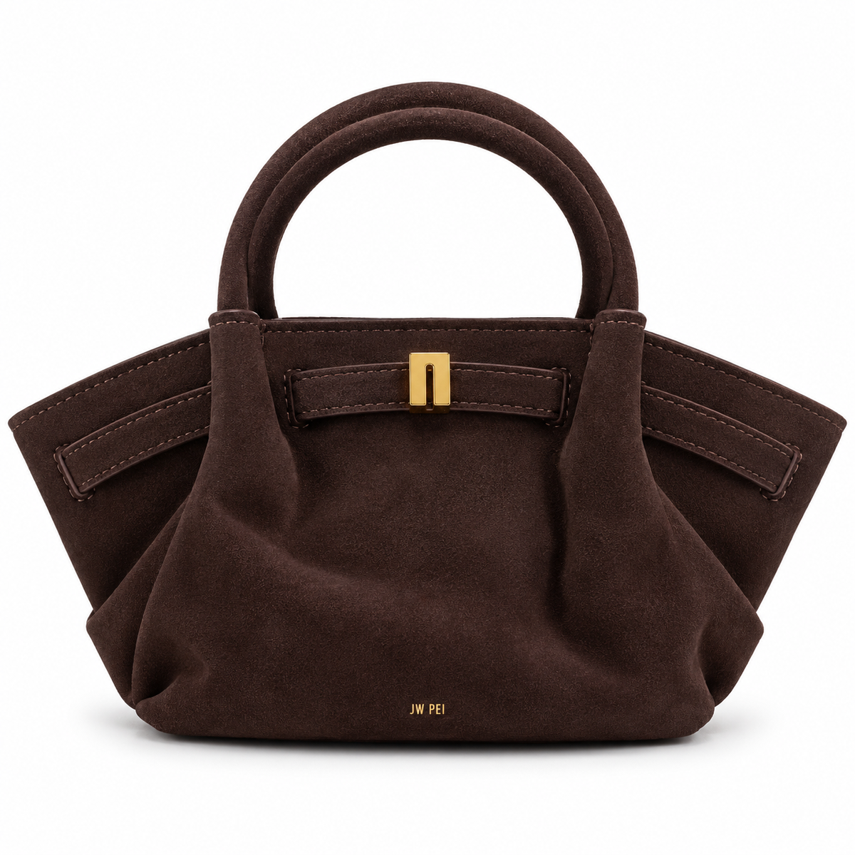 JWPEI Women's Black Hana Slouchy Mini Tote BAG
