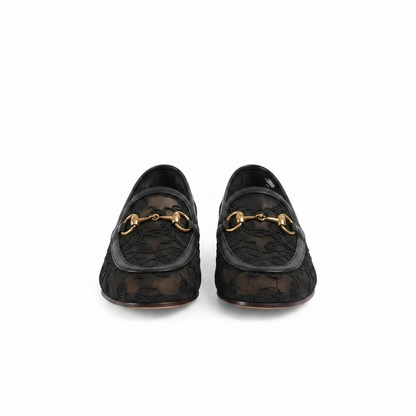 Elegant Paisley Horsebit Loafers