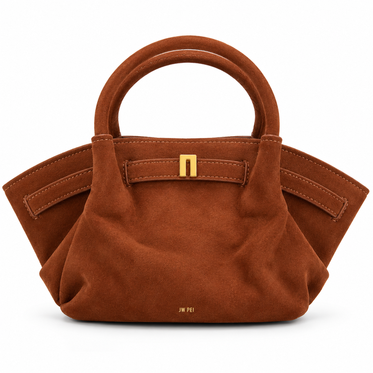 JWPEI Women's Black Hana Slouchy Mini Tote BAG